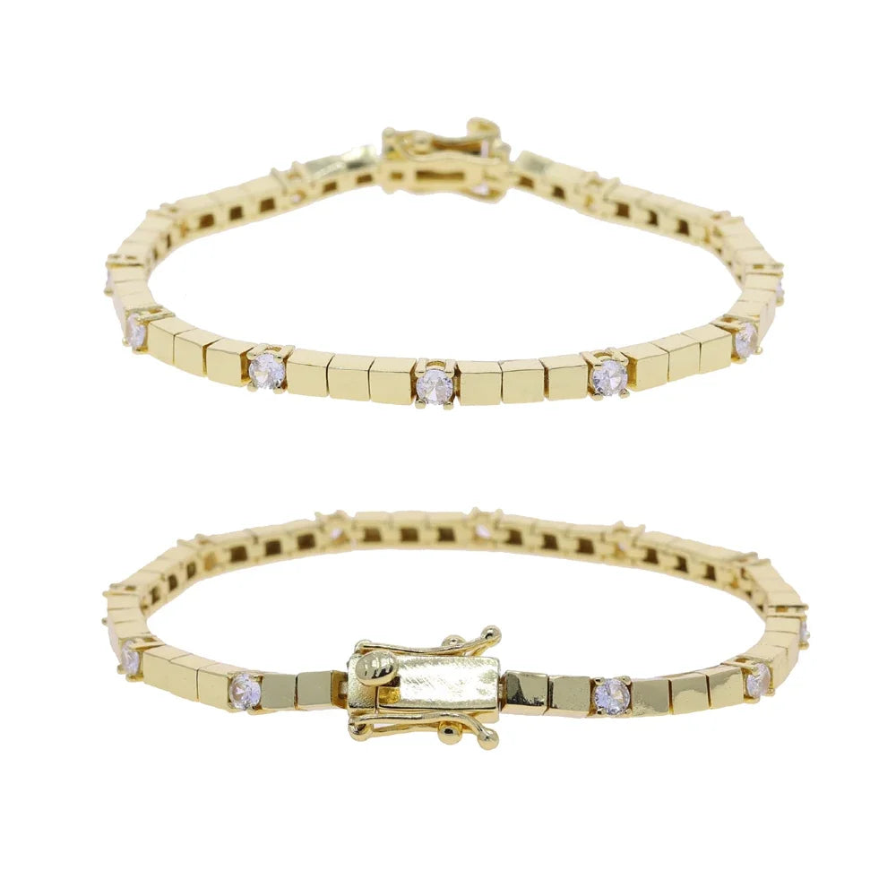 Amara Shine – 3mm Elegant Tennis Chain