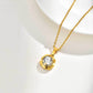 Éclat Nova – Modern Geometric Zircon Pendant