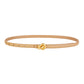 Celestia Knot – Elegant Leather Waist Belt