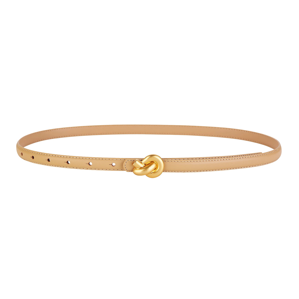 Celestia Knot – Elegant Leather Waist Belt